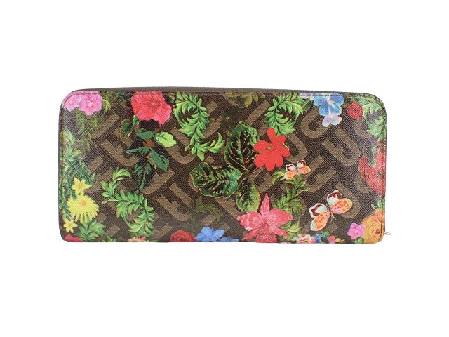 Furla - Floral Long Zippy Wallet