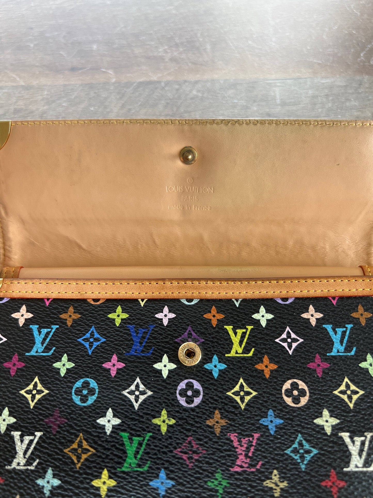 Louis Vuitton - Murakami Multicolor Porte Tresor