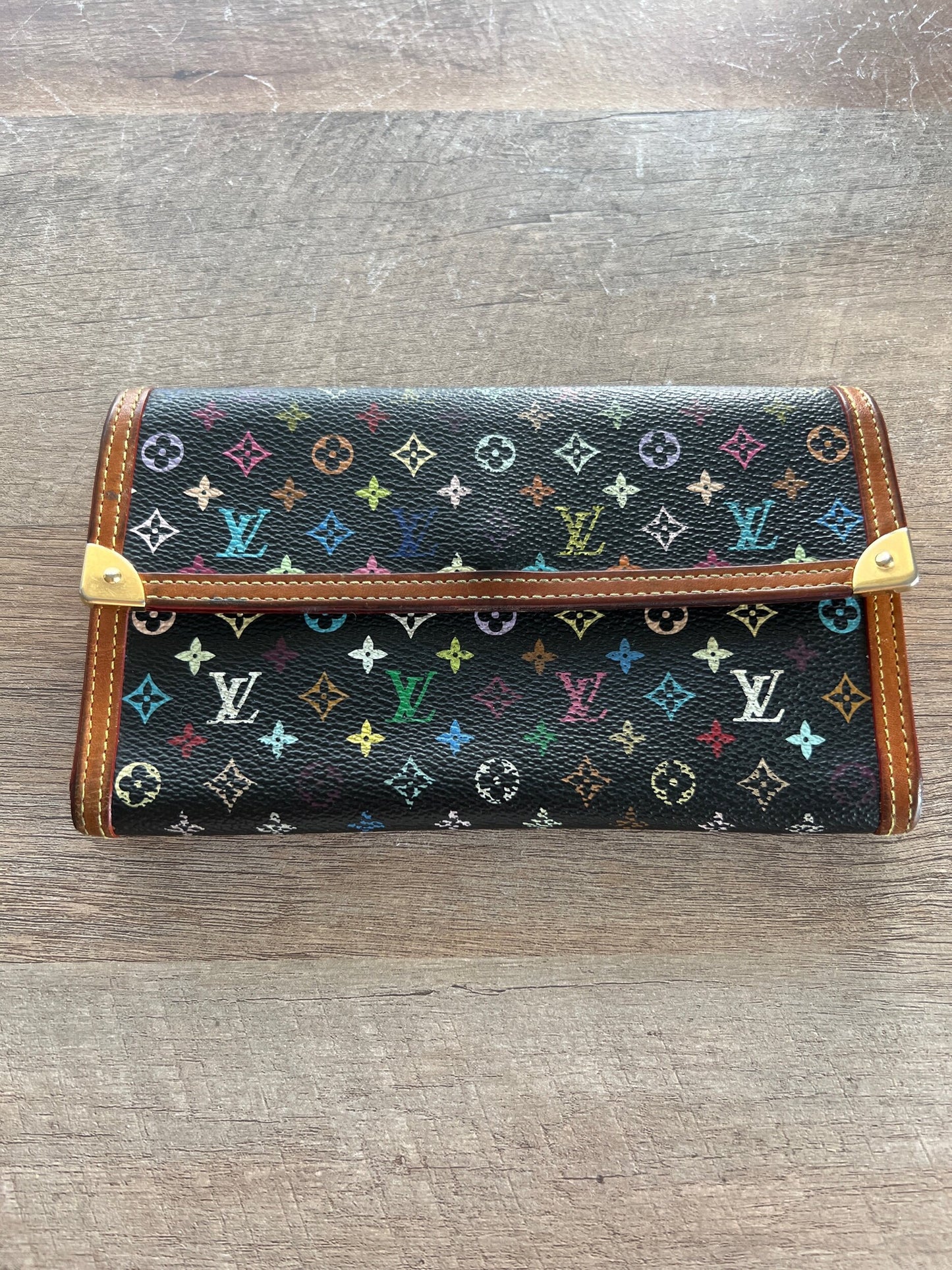 Louis Vuitton - Murakami Multicolor Porte Tresor